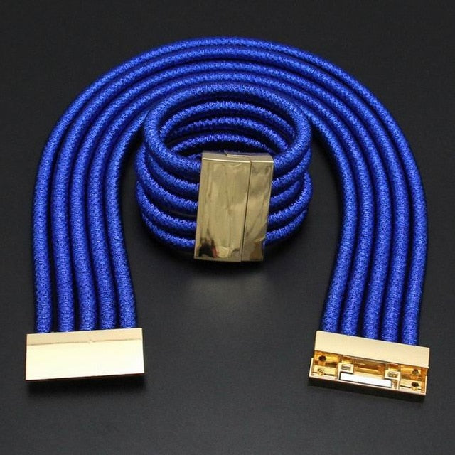 MANILAI Hot Boho Collar Necklace Jewelry Sets