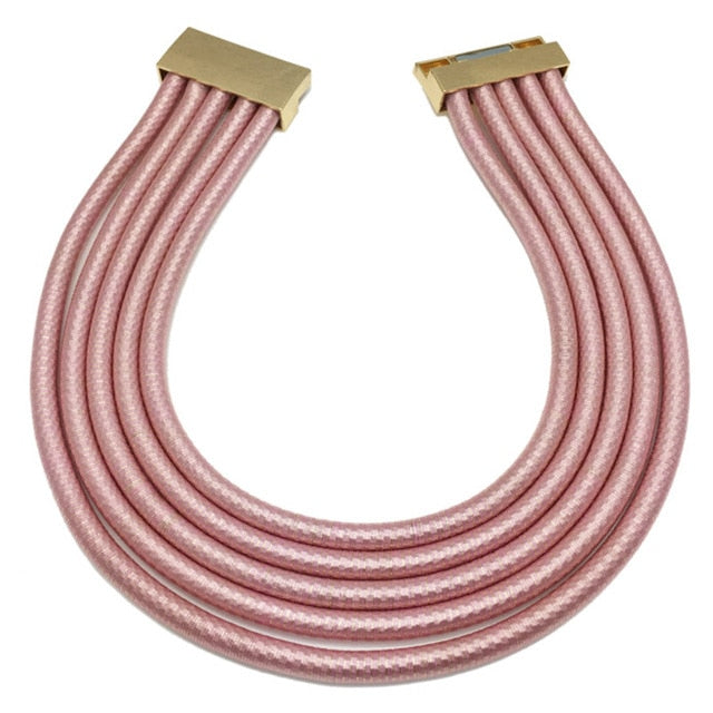 MANILAI Hot Boho Collar Necklace Jewelry Sets