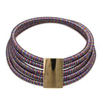 MANILAI Hot Boho Collar Necklace Jewelry Sets