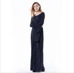 Muslim Wrinkled Pencil  Maxi Dress